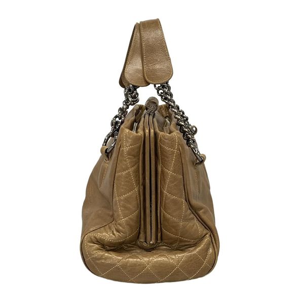 Chanel Shoulder Bag - Brown Leather - Picture 2 of 16